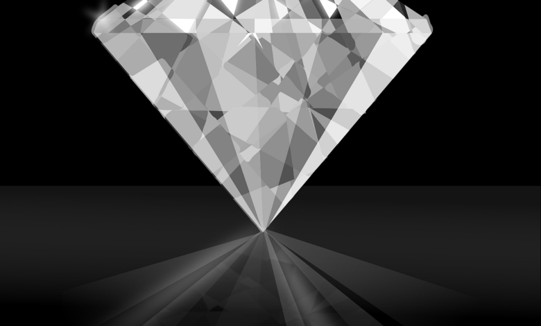 diamond, gem, jewel