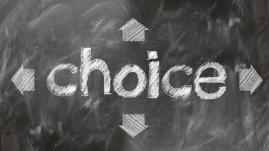 choice, select, decide