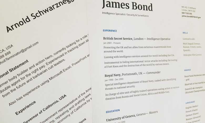 cv, resume, job, employment, business, recruitment, career, hr, work, employee, experience, application, document, interview, employer, portfolio, cirriculum, vitae, james, bond, secret, agent, occupation, vacancy, resume, resume, resume, resume, resume