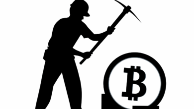 cryptocurrency, bitcoin, mining, finance, business, design, crypto, blockchain, commerce, currency, silhouette, financial, coin, money, sign, digital, virtual, mine, work, investment, electronic, miner