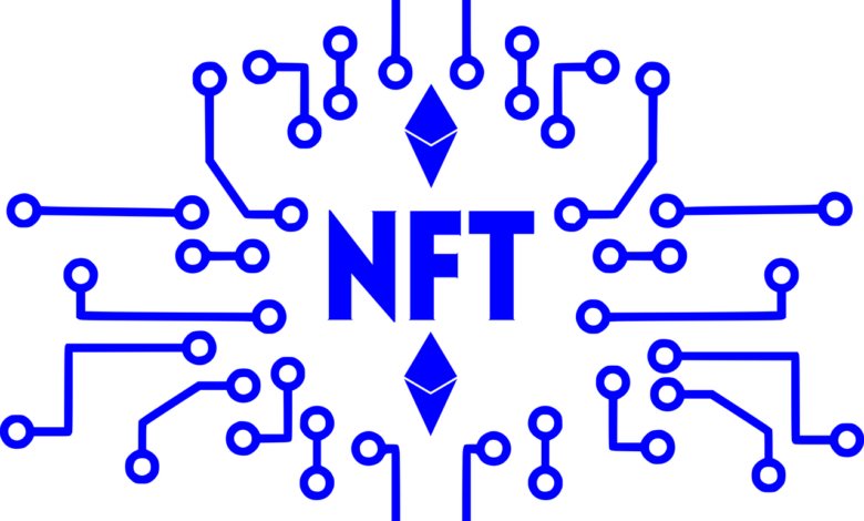 nft, non-fungible token, typography