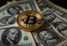 dollar, bitcoin, cryptocurrency, money, crypto, currency, coin, financial, digital, electronic, technology, business, internet, ai generated