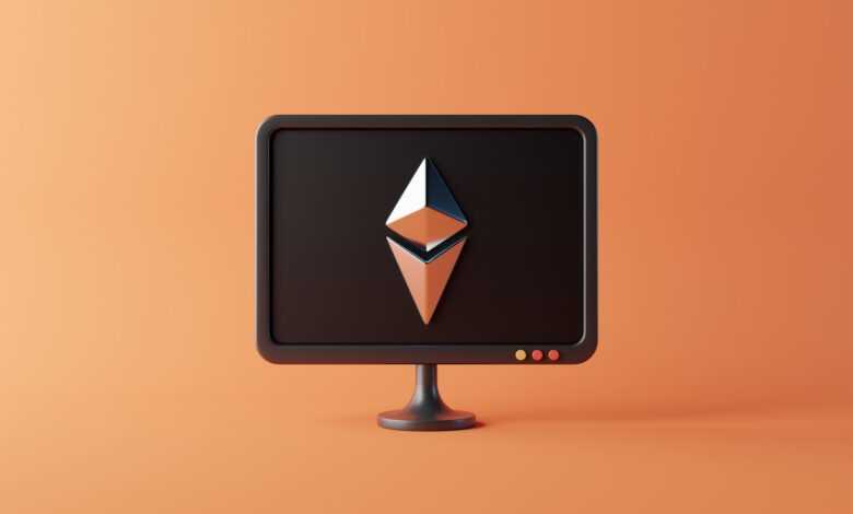 a computer monitor with a cartoon image on it